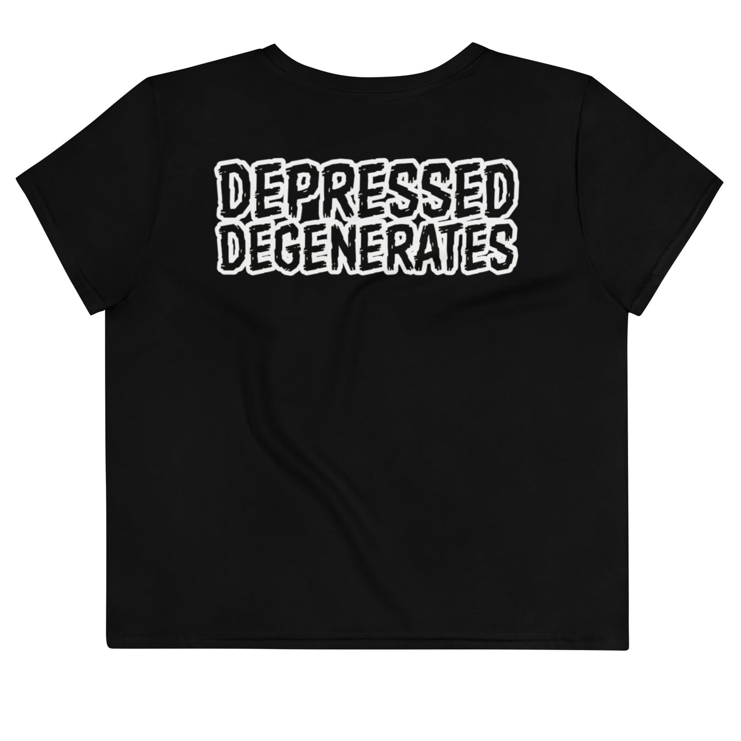 Spit In My Mouth Crop Tee