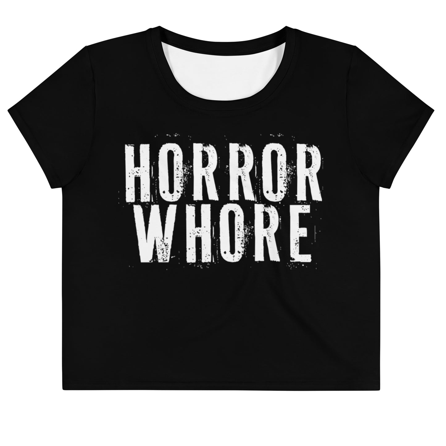 Horror Whore Crop Tee