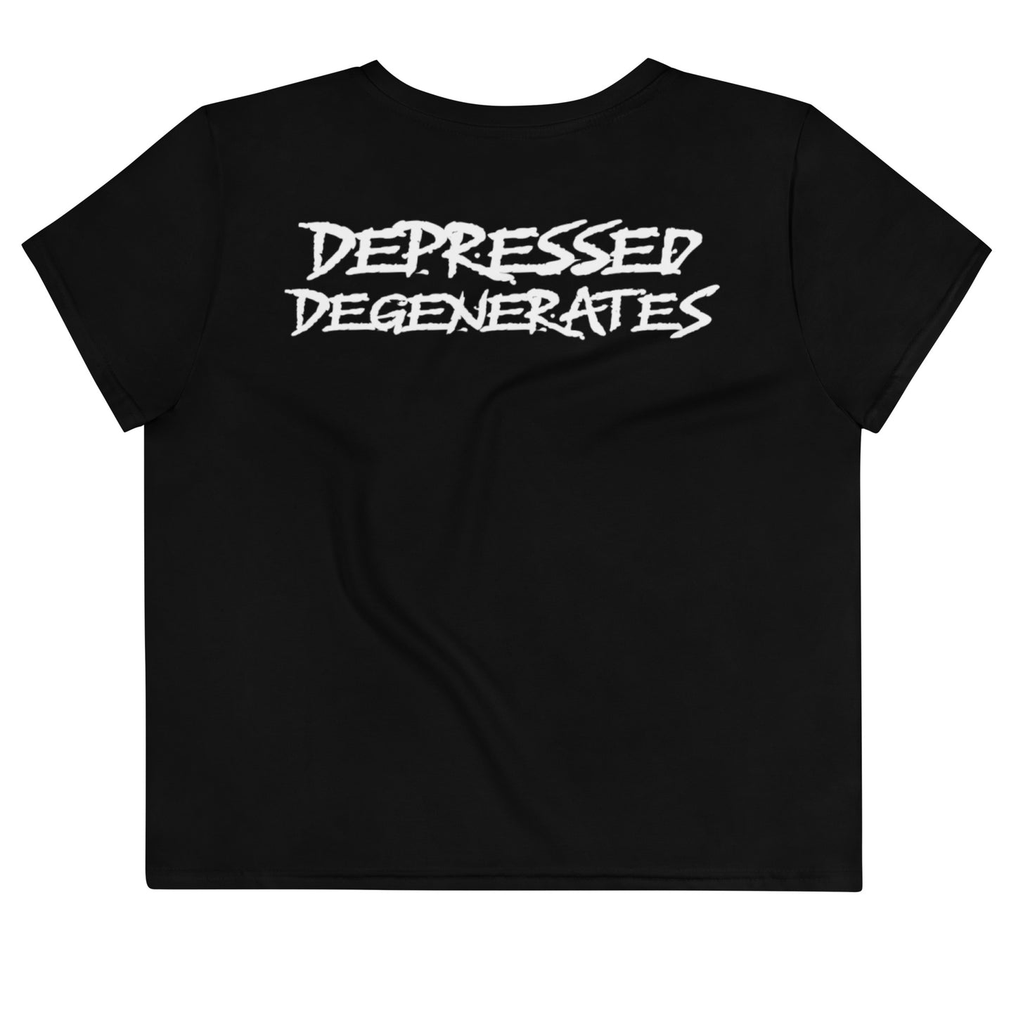 Disrespectful & Horny Crop Tee
