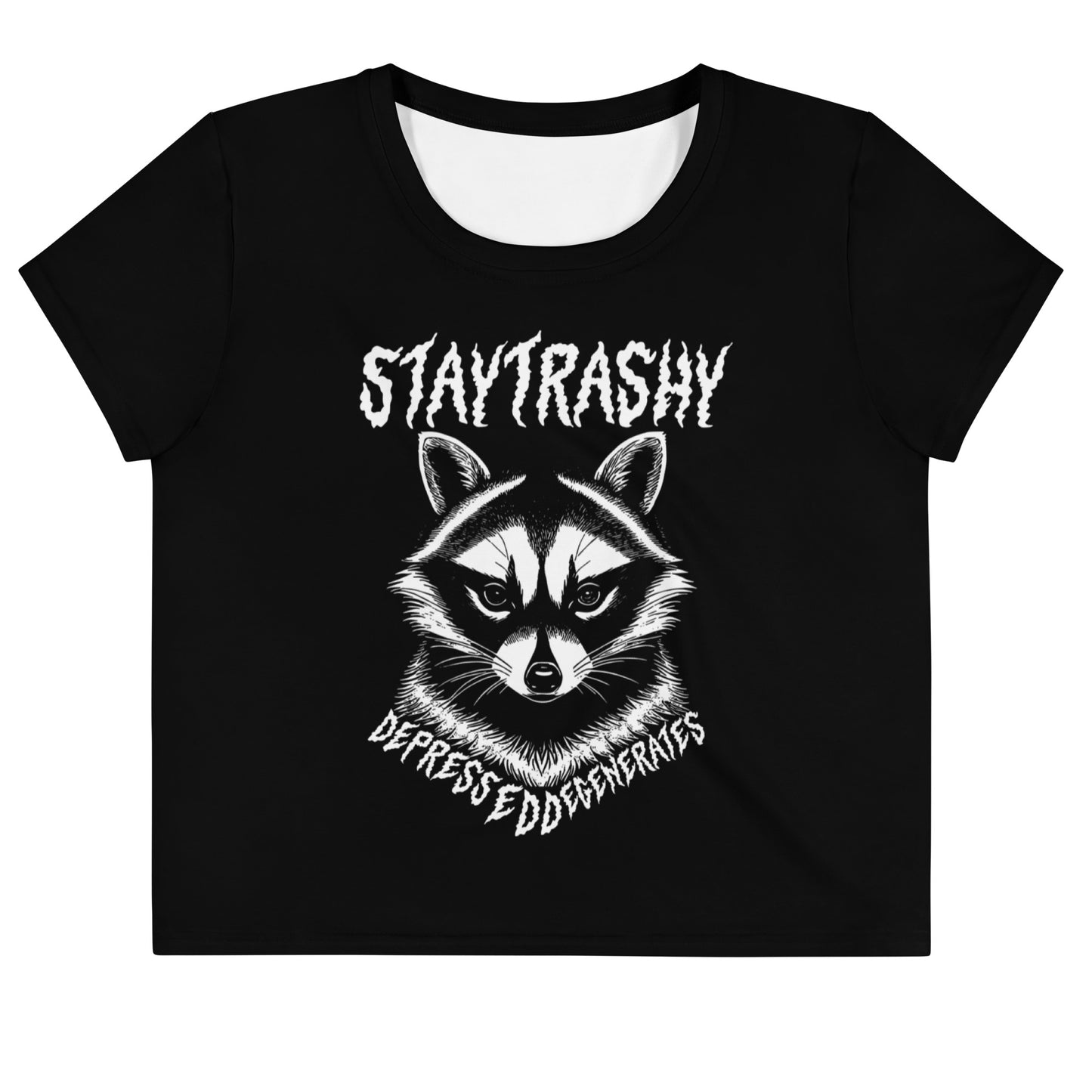 Stay Trashy Crop Tee