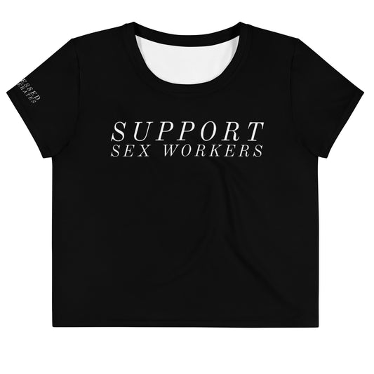 Support Sex Workers Crop Tee