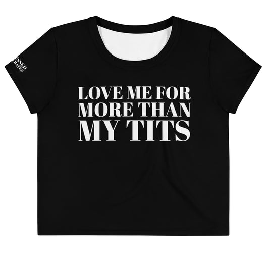 Love Me Crop Tee