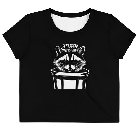 Trash Panda Crop Tee